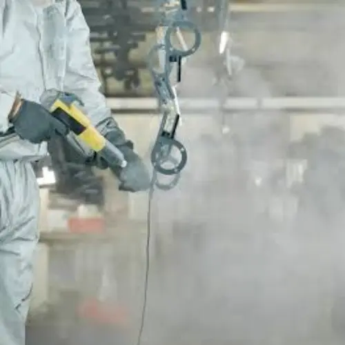 مدة معالجة بودرة الطلاء
